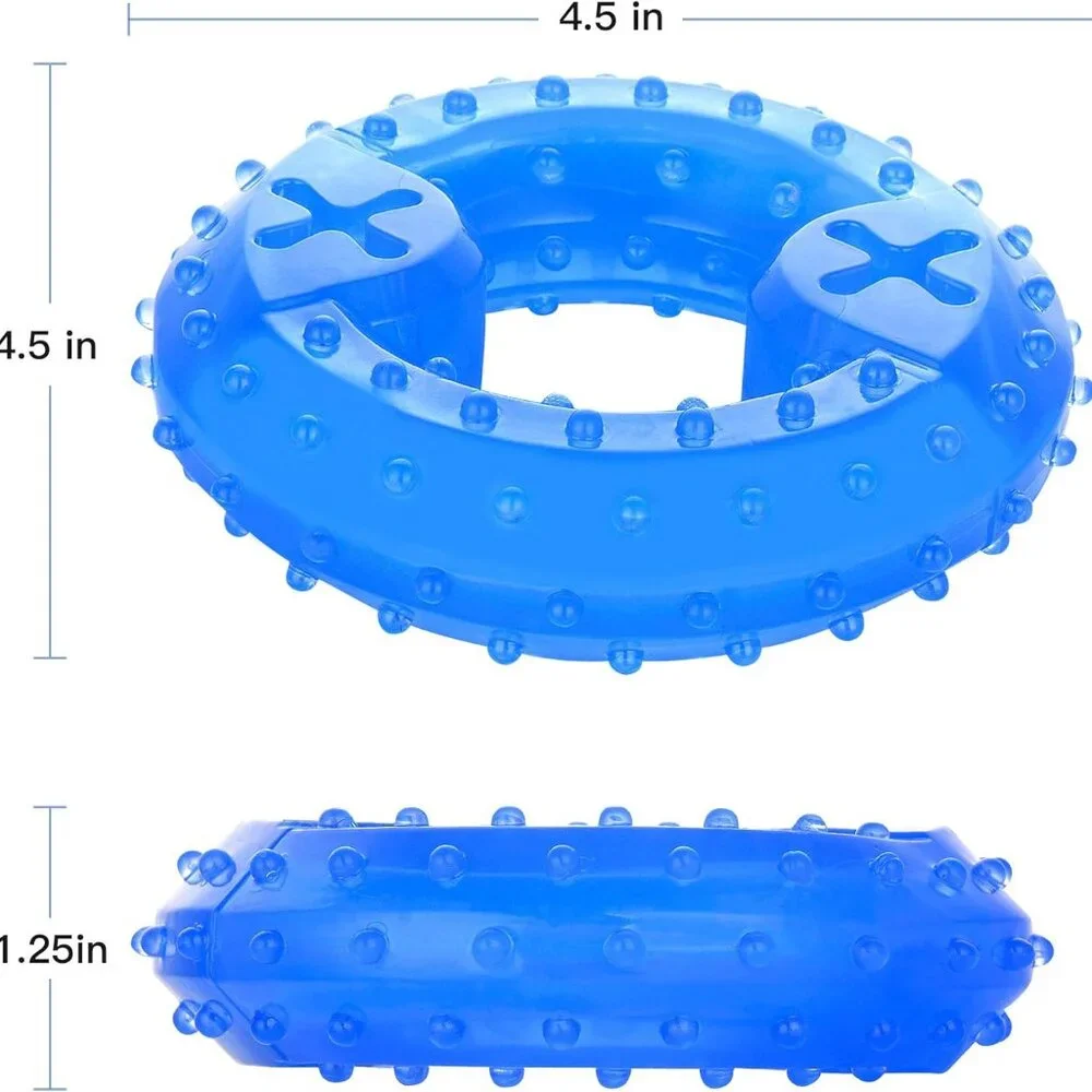 Pet Teether Cooling Chew Toy for Dogs and 2 Puppy KONG Natural Teething Rubber